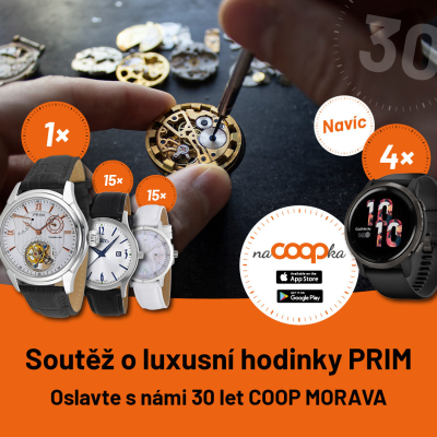 Vyhrajte luxusní hodinky!