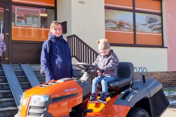 1. VÝHERCE TRAKTŮRKU HUSQVARNA